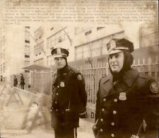 LG38 1971 Wire Photo POLICE BRACE FOR PROTEST OF TREATMENT OF JEWS SOVIET UNION picture