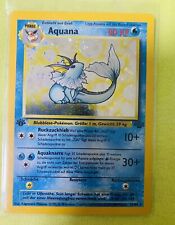Aquana/Vaporeon holo Jungle First Edition 12/64 1. German Edition Pokemon NM picture