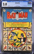 1950 D.C. Comics Batman 58 CGC 3.0. Penguin Cover picture