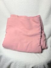 Vtg 50s Fabric Pink Wool Gabardine Fine Woven 6 yards Suiting Unused Dress Retro picture