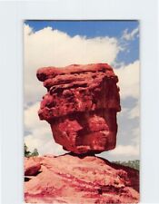 Postcard Balanced Rock Garden of the Gods Colorado Springs Colorado USA picture