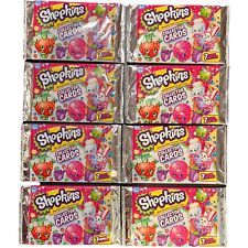 Lot of (8) 2013 Shopkins Collector Card Packs 9 per pack Factory Sealed picture
