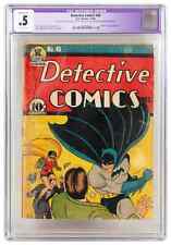 1940 D.C. Comics Batman Detective Comics 46 CGC .5. Death of Hugo Strange picture
