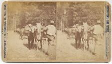 YELLOWSTONE SV - Outfitters Packing Up - Ingersoll 1880s RARE picture