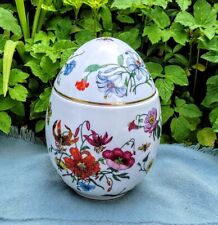Gucci Bernardaud Limoges France Oviform jar egg box V. Accornero Superb & Rare picture