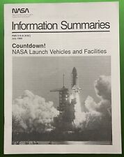 1989 NASA INFORMATION SUMMARIES COUNTDOWN LAUNCH VEHICLES & FACILITIES picture