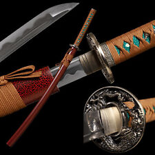 Gorgeous Red Japanese Samurai Katana Sharp Sword Nice Special Present picture