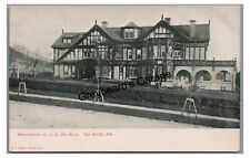 JE Du Bois Residence DU BOIS PA Clearfield County Pennsylvania Postcard picture