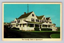 Hyannis Port MA-Massachusetts, The Kennedy Estate, Antique, Vintage Postcard picture