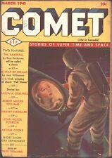Comet 1941 March #3.     Pulp picture