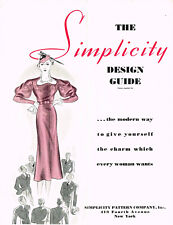 1930s Simplicity 1936 Practical Guide for Altering Sewing Patterns Ebook on CD picture