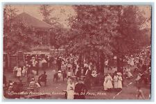 St. Paul Minnesota MN Postcard Children's Playground Harriet Island 1913 Antique picture