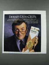 1986 Dewar's White Label Scotch Ad - Dewar's Unto CEO's picture