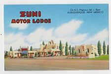 Albuquerque,NM.Zuni Motor Lodge,Route 66,Chrome,Roadside America,c.1950s picture