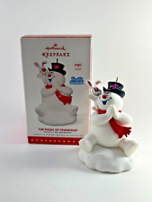 Magic Of Friendship - Frosty the Snowman - 2015 Hallmark Magic Ornament - Works picture