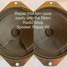 Speaker Repair Kit For Vintage Retro Or Antique Radios picture