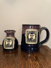 Death Wish Coffee 2017 Abe Lincoln Tankard Mug and Decanter 2199/5000 Deneen picture