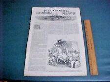 Illustrated London News July 13, 1844- 17 Page Issue Great Engravings Derby Race picture