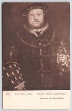 Postcard King Henry VIII by Luke Hornbolt Natl. Portrait Gallery London England picture