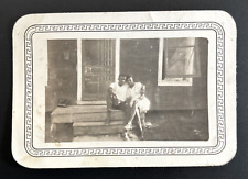 Small 1947 Beautiful African American Black Couple Snapshot Candid Photo picture