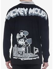 NWT Our Universe Disney100 Mickey Mouse Steamboat Willie Athletic Jersey SZ XS picture