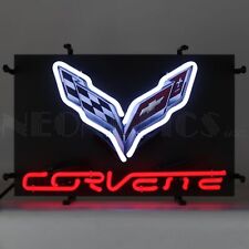Corvette C7 Junior Chevrolet Car Licensed Light Neon Sign 17