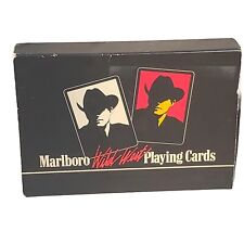 Playing Cards Marlboro Wild West 2 Decks  1991 Phillip Morris Cowboy Vintage picture