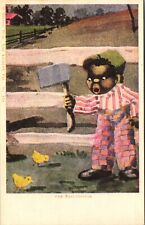 The Executioner Humorous Vintage Postcard M Rieder publishing picture