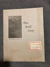 VERY RARE 1921 Girls Summer Camp Pine Knoll Yearbook Conway New Hampshire 40+ pg picture