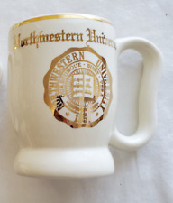 Northwestern University Vintage Cup Mug, Made in USA by W. C. Bunting Never Used picture