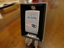 NEW ENGLAND PATRIOTS SUPER BOWL LIII 53 CHAMPIONS ZIPPO LIGHTER MINT IN BOX NFL picture