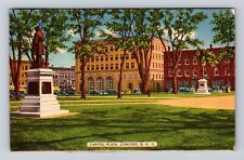 Concord NH-New Hampshire, Capitol Plaza, Antique, Vintage Postcard picture