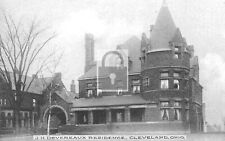 J H Devereaux Residence Cleveland Ohio OH Reprint Postcard picture