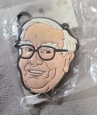 Warren Buffett Keychain Face Berkshire Hathaway Rare Shareholder Meeting picture