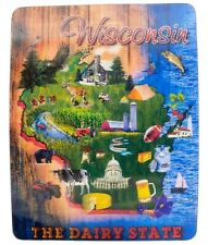 Wisconsin The Dairy State 3D Fridge Magnet picture