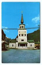 Sitka Alaska AK St Michaels Cathedral Old Russian Church Old 1960s Postcard B26 picture