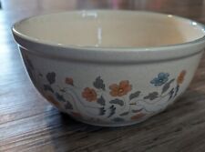Vintage 1988 Country Classic Goose Duck Floral Motiff Round Mixing Bowl picture