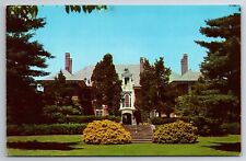 Long Island New York Vintage Postcard Burrwood Cold Spring Harbor chrome Unposte picture