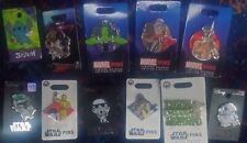 Disney Star Wars/Marvel Collectible Trading Pin Lot picture
