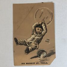 Smith And Buckley Christmas 1879 Victorian Trade Card Philadelphia VTC 4 picture