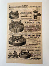 1893 UNION MANUFACTURING COMPANY, Chucks vintage print ad Ephemera picture