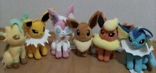 Pokemon Mofugutto Eeevee and etc Plush Doll New Set Of 6 picture