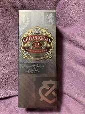 Chivas Regal 12 Year Old Empty Bottle with Silver Presentation Box  picture