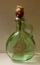 Vintage Sailor  Liquor Topper w. Old Fitzgerald Nautical Decanter Flagship 1849 picture