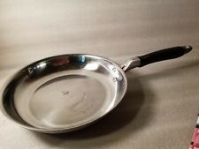 Phillipe Richard Collection Stainless Steel Pan Made In China 10 diameter x 2 d picture