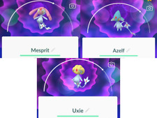 MESPRIT - AZELF - UXIE Pokemon Trade Go **Price for each one picture