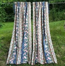 Vintage Pinch Pleated Curtains Drapes 82x24