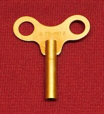 Clock Winding Key Brass NEW 3.75 mm Size Number 6 Fits Antique Vintage Clocks picture