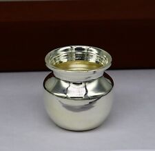 925 sterling silver handmade plain small Kalash or pot  sv201 picture