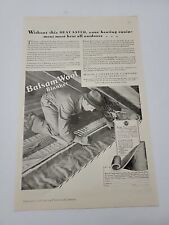 1929 Sept Balsam Wool Blanket Insulating Vtg Print Ad Better Homes And Garden picture